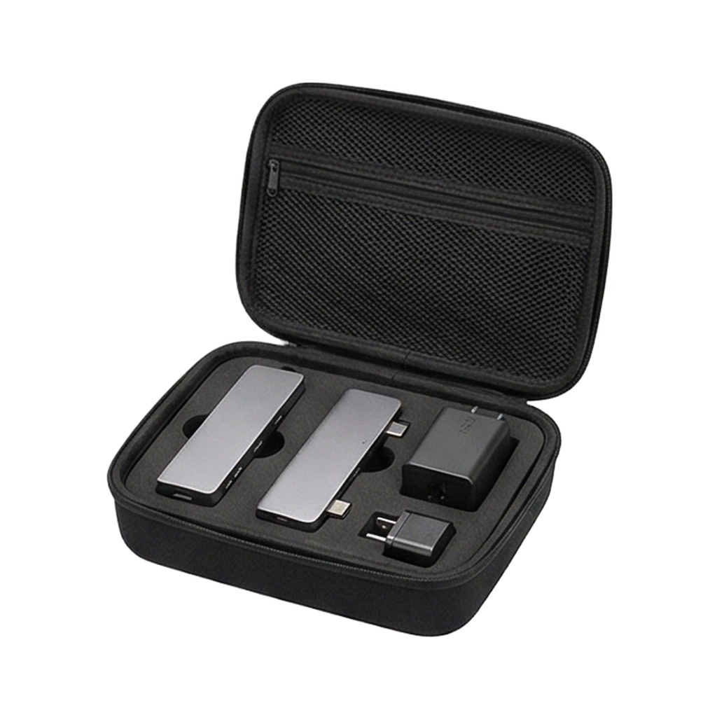 广诚OEM EVA Hard Shell Electronics Storage Case (Model EV-020) - Factory Direct OEM 工厂直供 MOQ 1500pcs